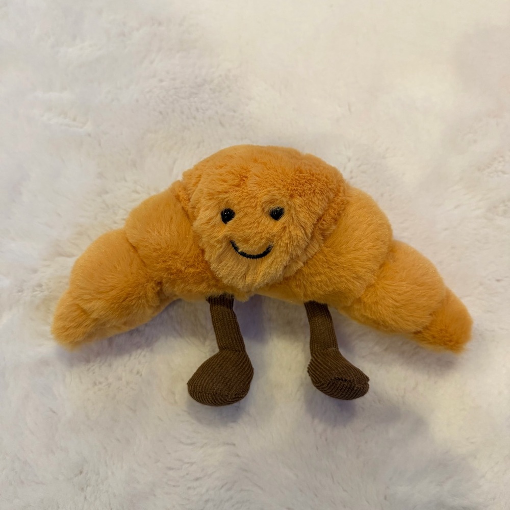 Croissant Plush - Adorable Bread Pillow